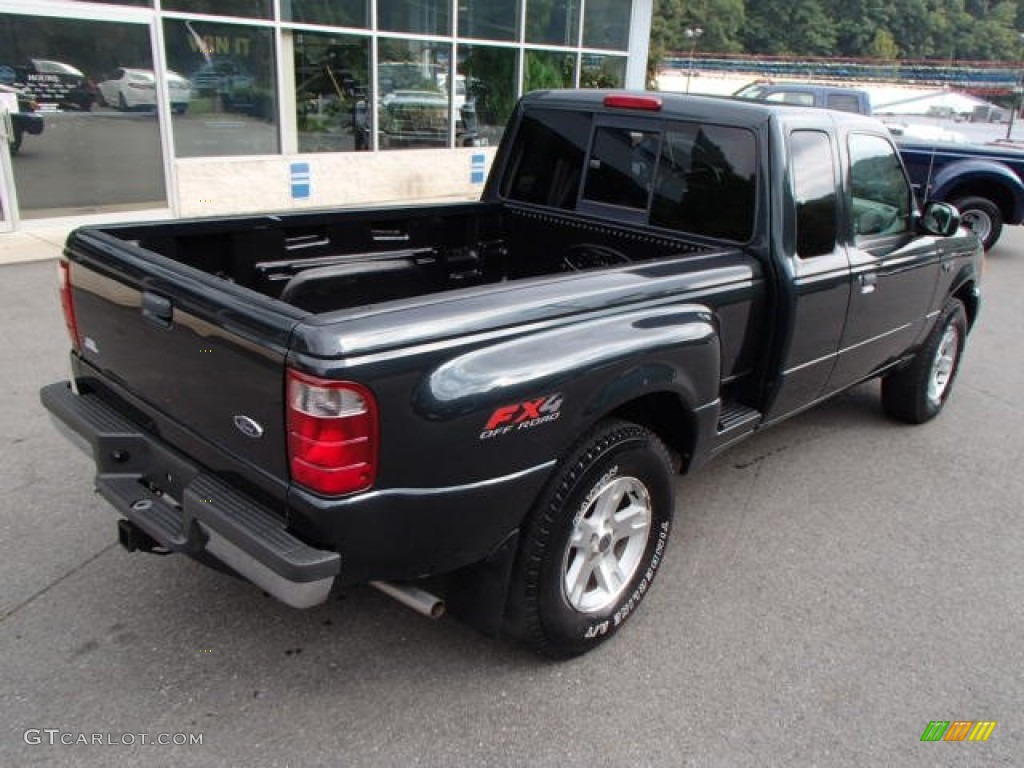 2004 Ranger FX4 SuperCab 4x4 - Dark Green Metallic / Medium Dark Flint photo #8