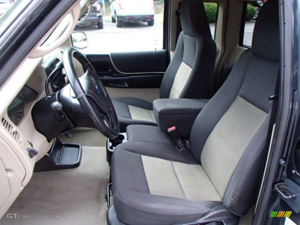 Medium Dark Flint Interior 2004 Ford Ranger FX4 SuperCab 4x4 Photo #85927845
