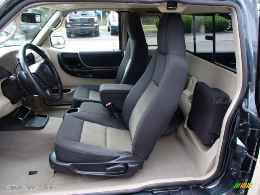 Medium Dark Flint Interior 2004 Ford Ranger FX4 SuperCab 4x4 Photo #85927887