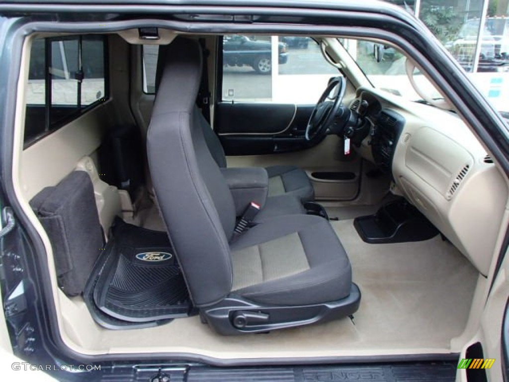 Medium Dark Flint Interior 2004 Ford Ranger FX4 SuperCab 4x4 Photo #85928010