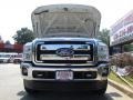 2011 Oxford White Ford F350 Super Duty Lariat Crew Cab 4x4  photo #107