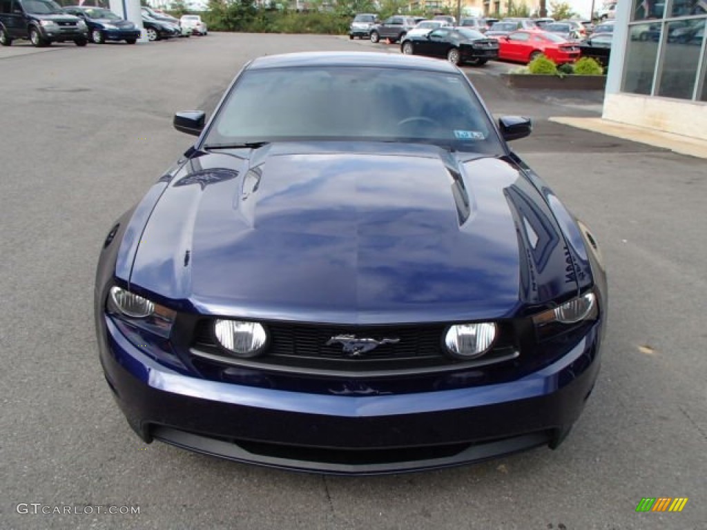 2011 Mustang GT Premium Coupe - Kona Blue Metallic / Charcoal Black photo #3