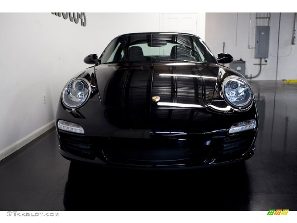 2012 911 Black Edition Coupe - Black / Black photo #7