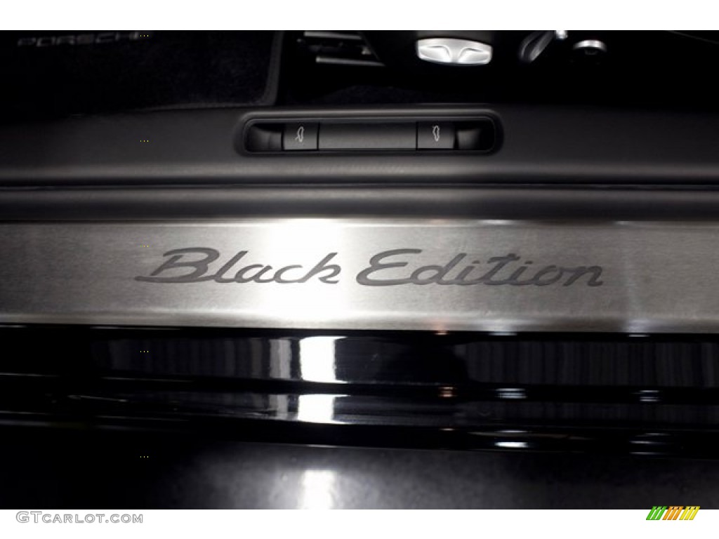 2012 911 Black Edition Coupe - Black / Black photo #24