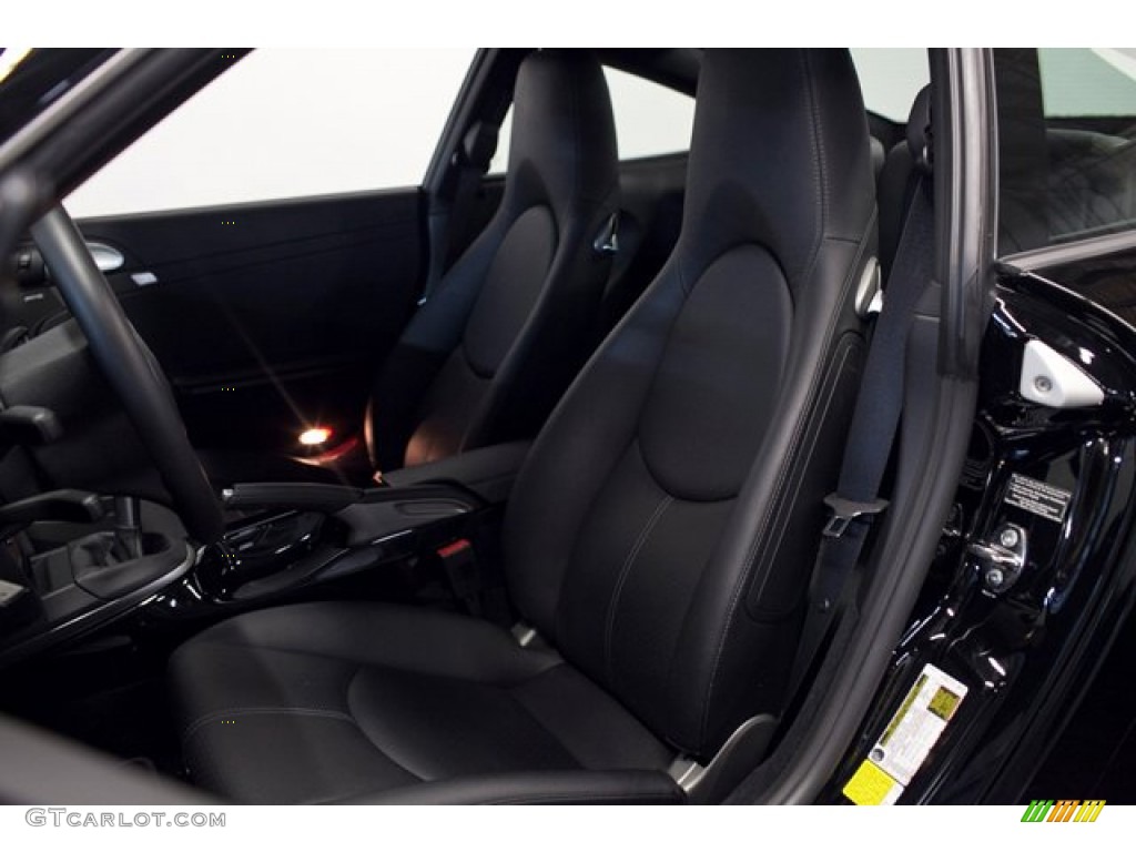 2012 Porsche 911 Black Edition Coupe Front Seat Photos