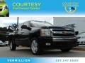 Black 2007 Chevrolet Silverado 1500 LT Crew Cab