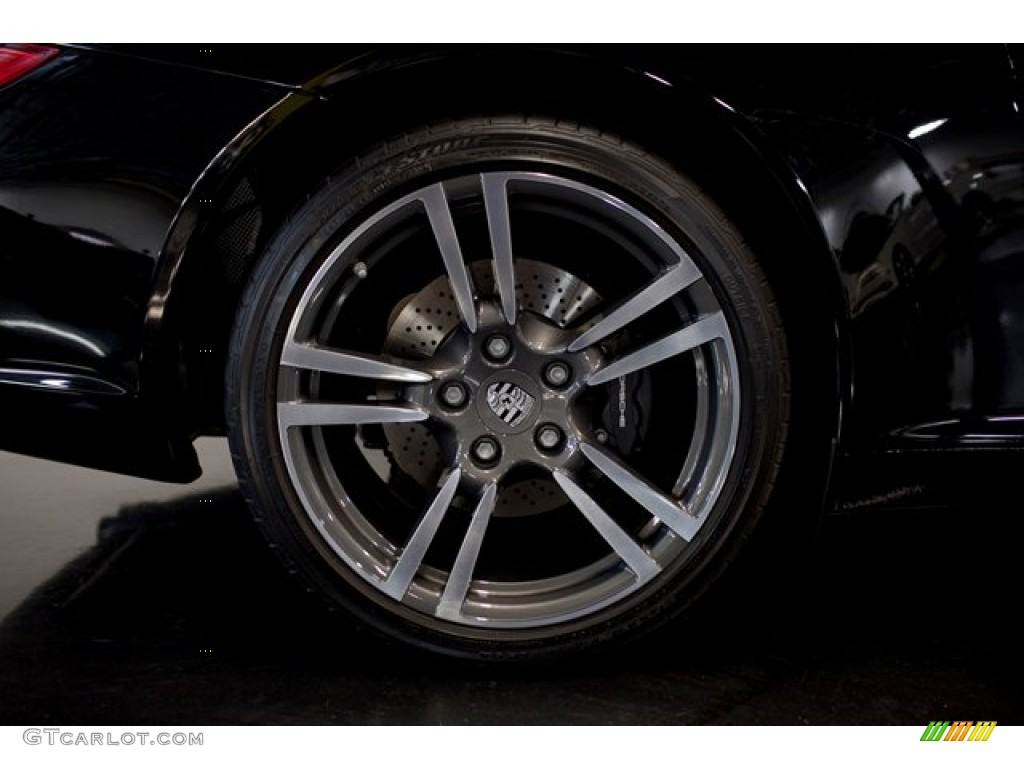 2012 911 Black Edition Coupe - Black / Black photo #52
