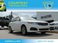 Clear White 2010 Kia Optima LX