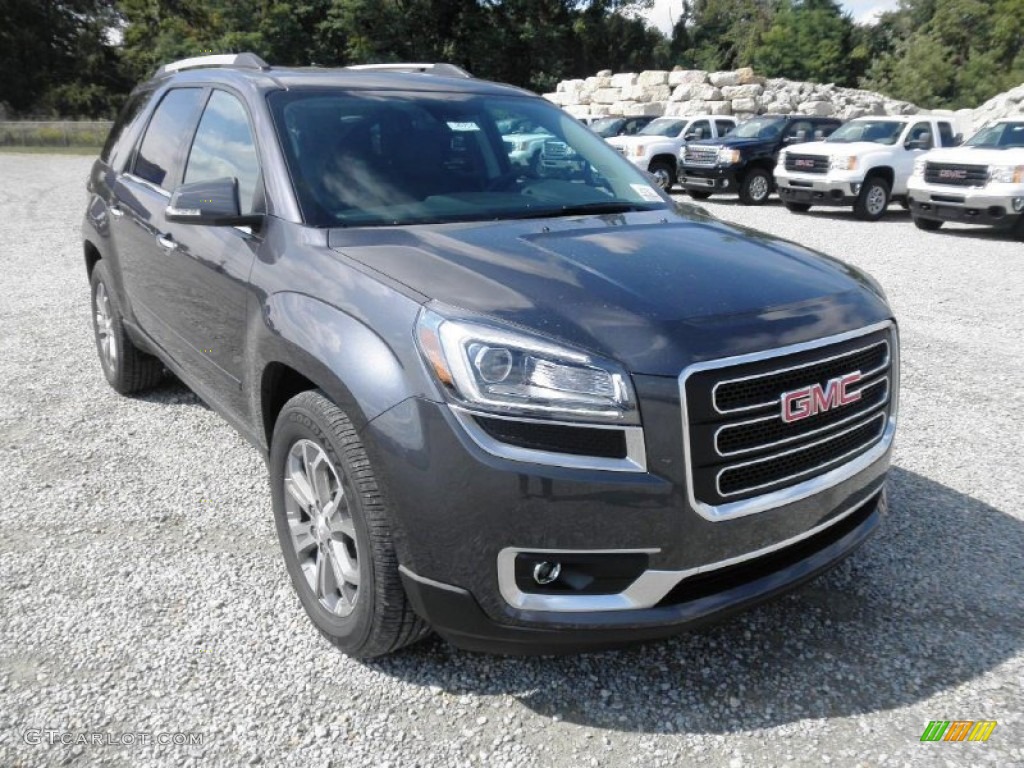 Cyber Gray Metallic 2014 GMC Acadia SLT AWD Exterior Photo #85931604