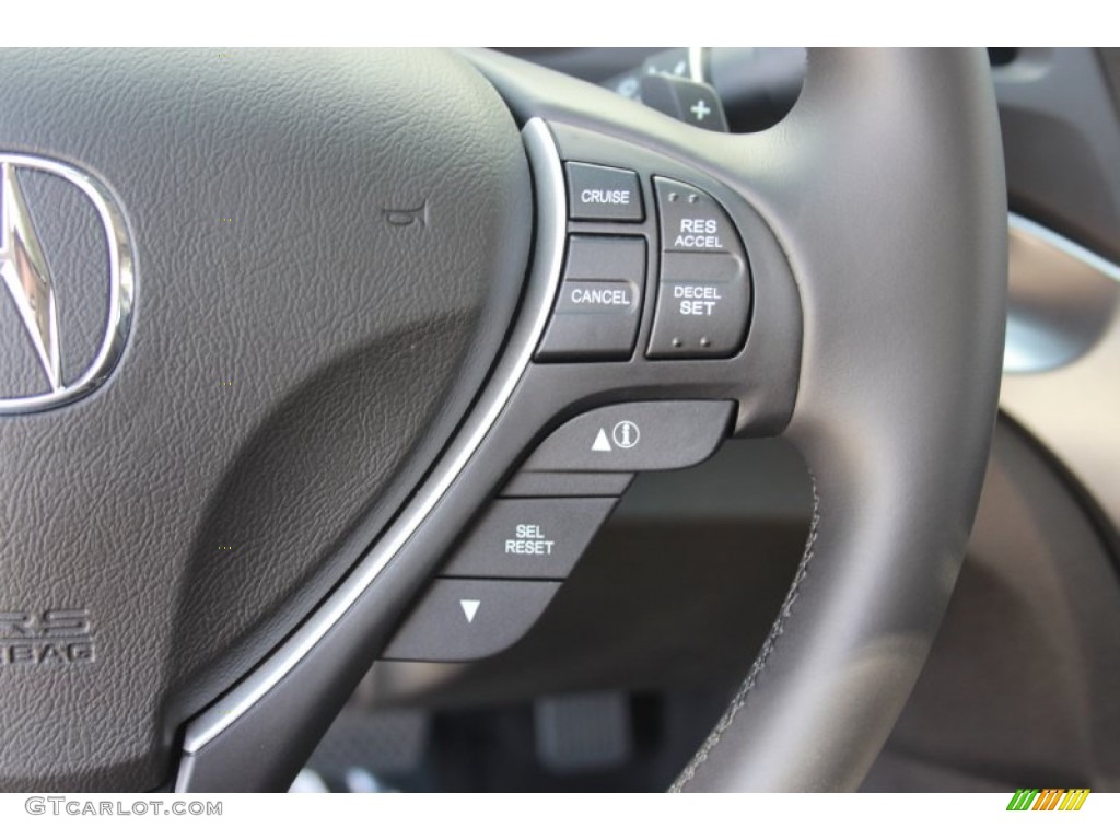 2014 ILX 2.0L - Fathom Blue Pearl / Ebony photo #29