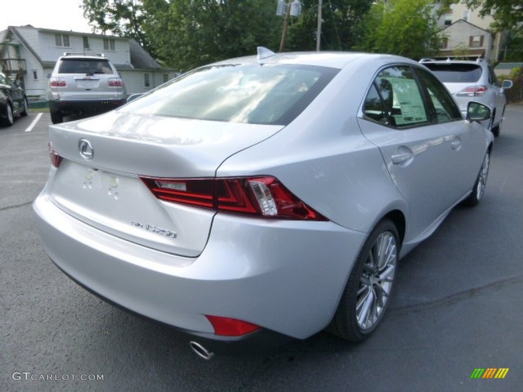 2014 IS 250 AWD - Silver Lining Metallic / Black photo #4