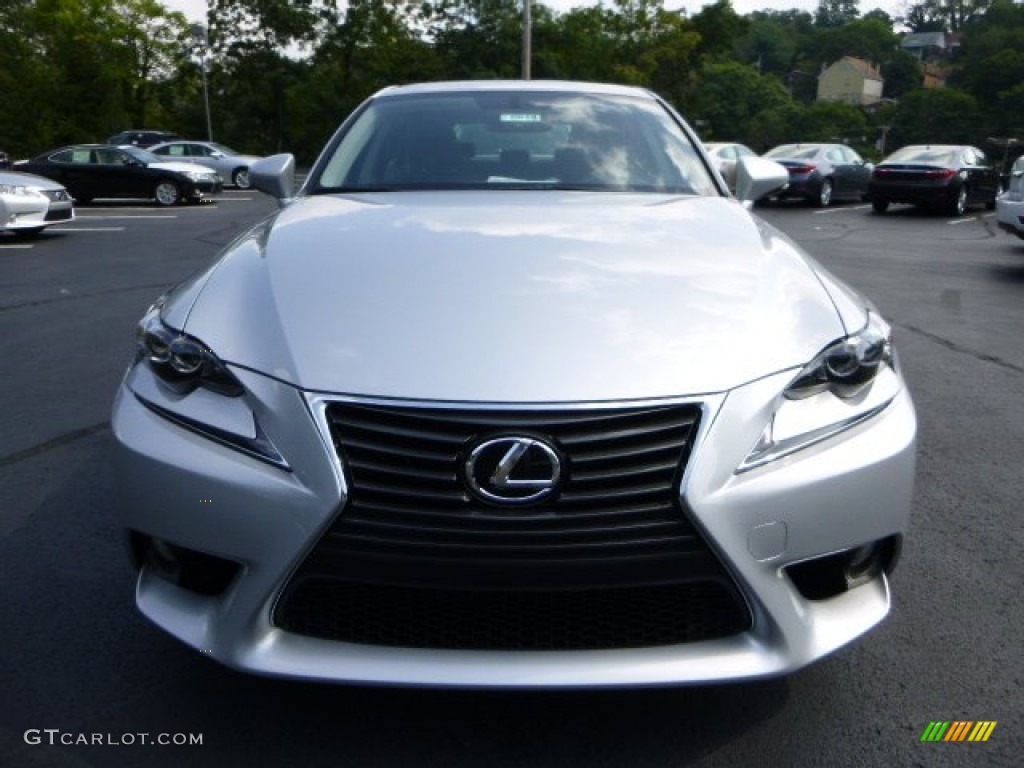 Silver Lining Metallic 2014 Lexus IS 250 AWD Exterior Photo #85932552