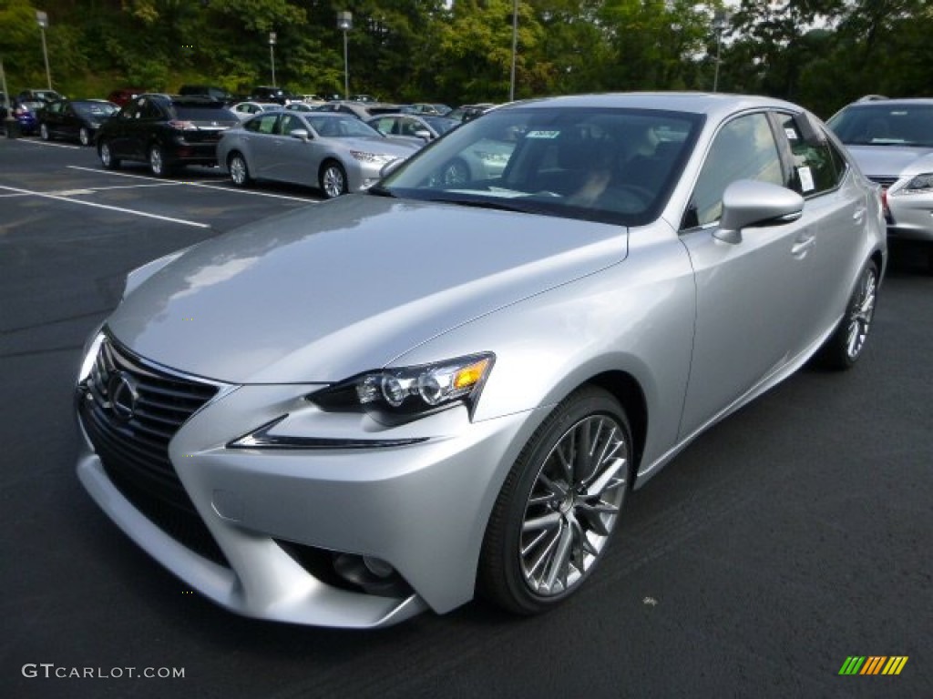 Silver Lining Metallic 2014 Lexus IS 250 AWD Exterior Photo #85932570