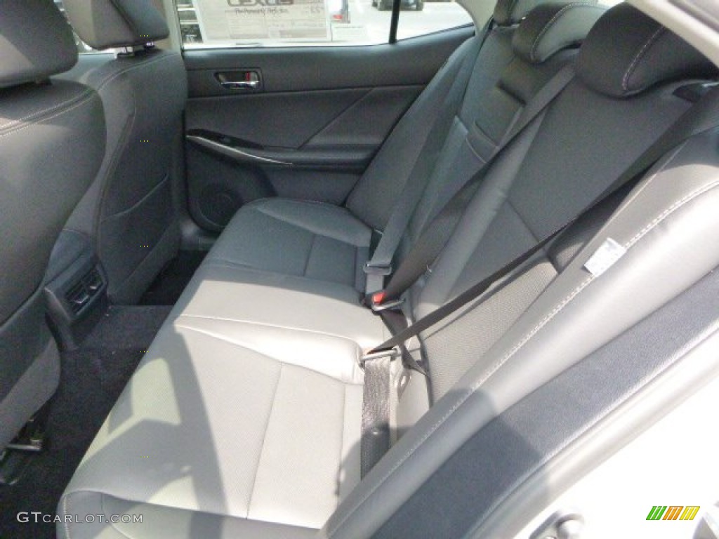 2014 Lexus IS 250 AWD Rear Seat Photo #85932639