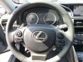 2014 Lexus IS Black Interior Steering Wheel Photo