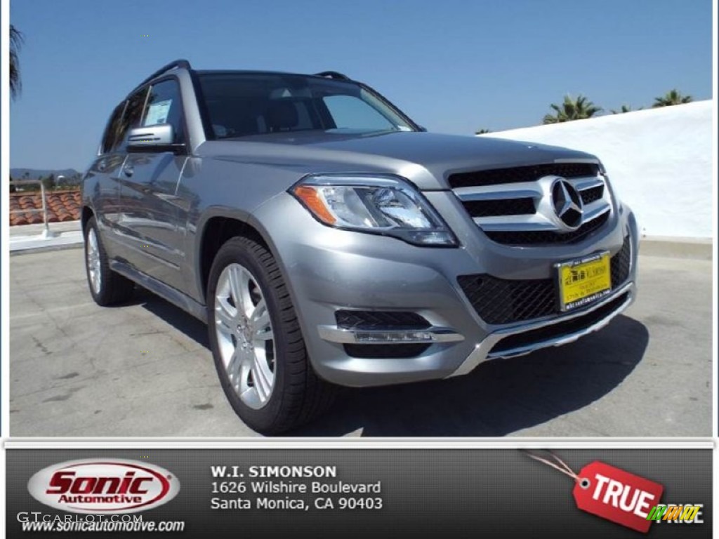 2014 GLK 350 - Palladium Silver Metallic / Black photo #1