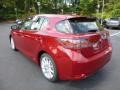 2013 Matador Red Mica Lexus CT 200h Hybrid  photo #2