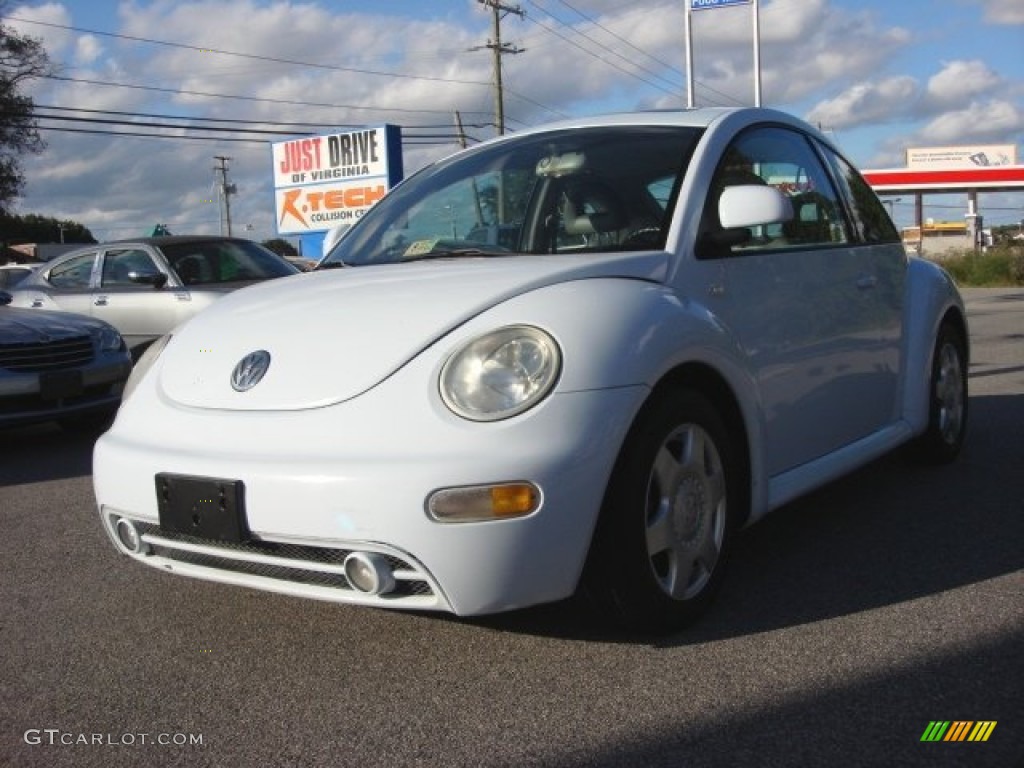 2000 New Beetle GLS Coupe - White / Grey photo #1