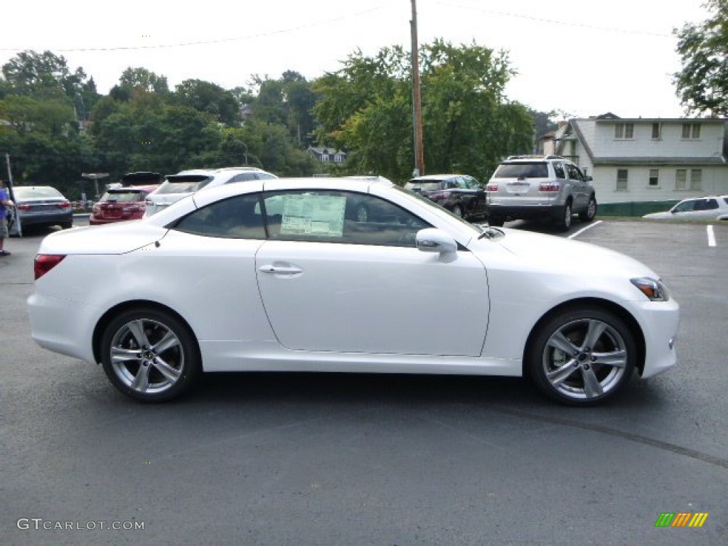 Starfire White Pearl 2013 Lexus IS 250 C Convertible Exterior Photo #85934373