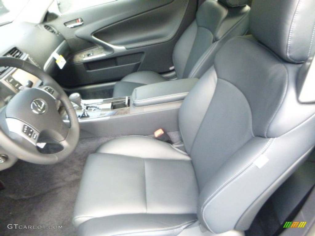 2013 Lexus IS 250 C Convertible Front Seat Photo #85934490