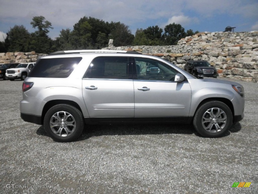 Quicksilver Metallic 2014 GMC Acadia SLT AWD Exterior Photo #85934586