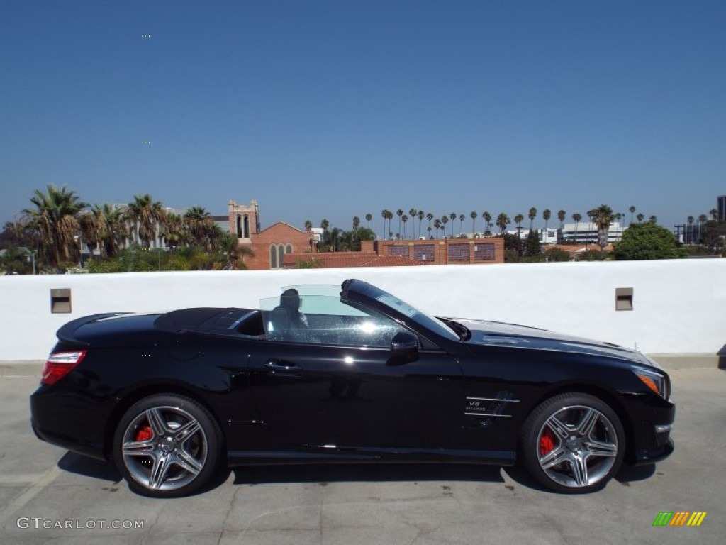 Black 2014 Mercedes-Benz SL 63 AMG Roadster Exterior Photo #85934832