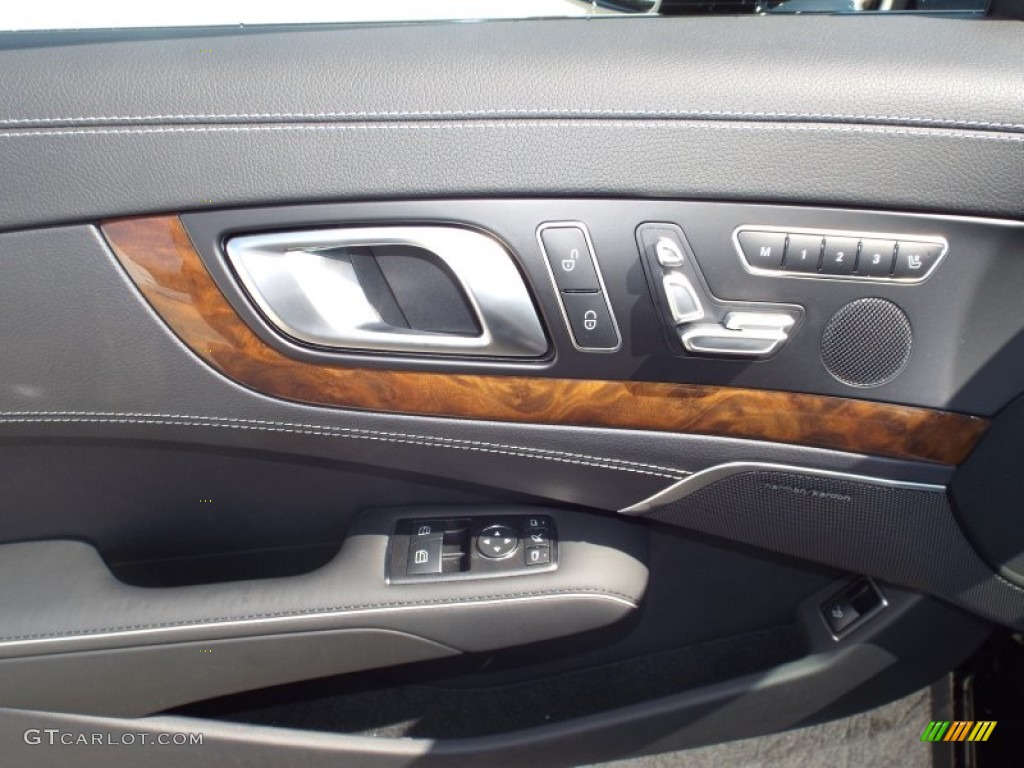 2014 Mercedes-Benz SL 63 AMG Roadster Black Door Panel Photo #85934904
