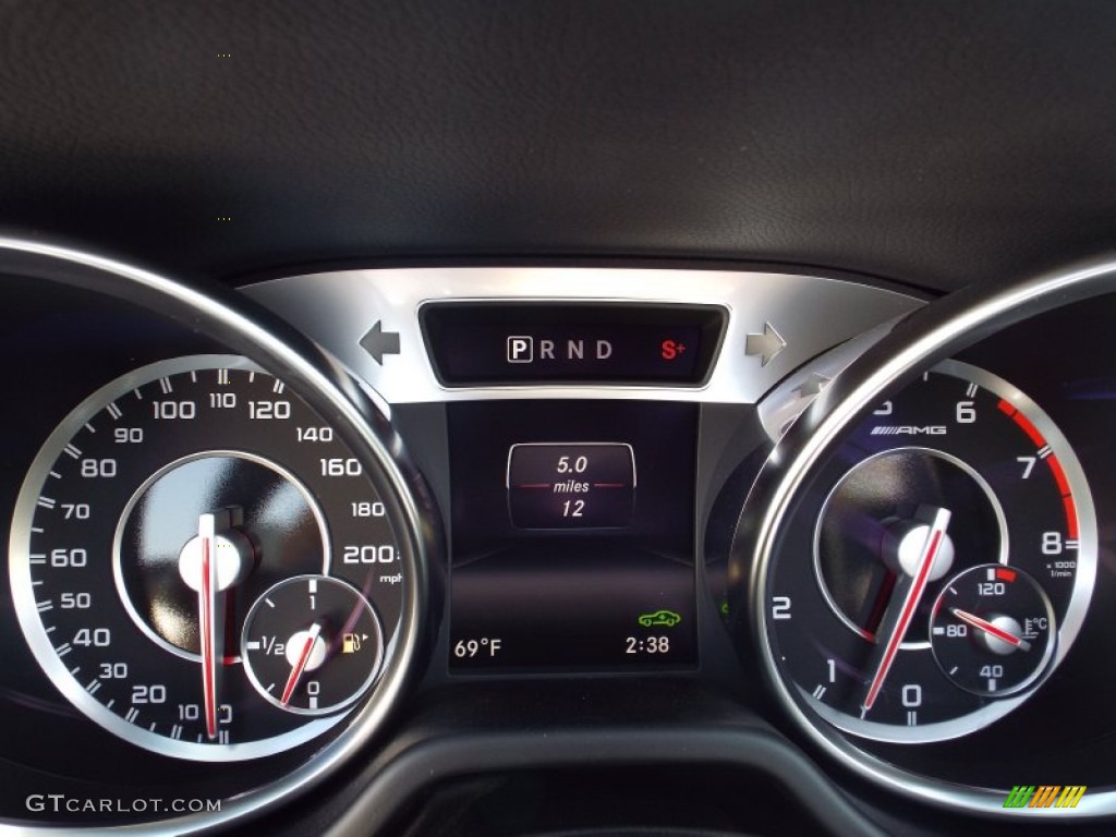 2014 Mercedes-Benz SL 63 AMG Roadster Gauges Photo #85934976