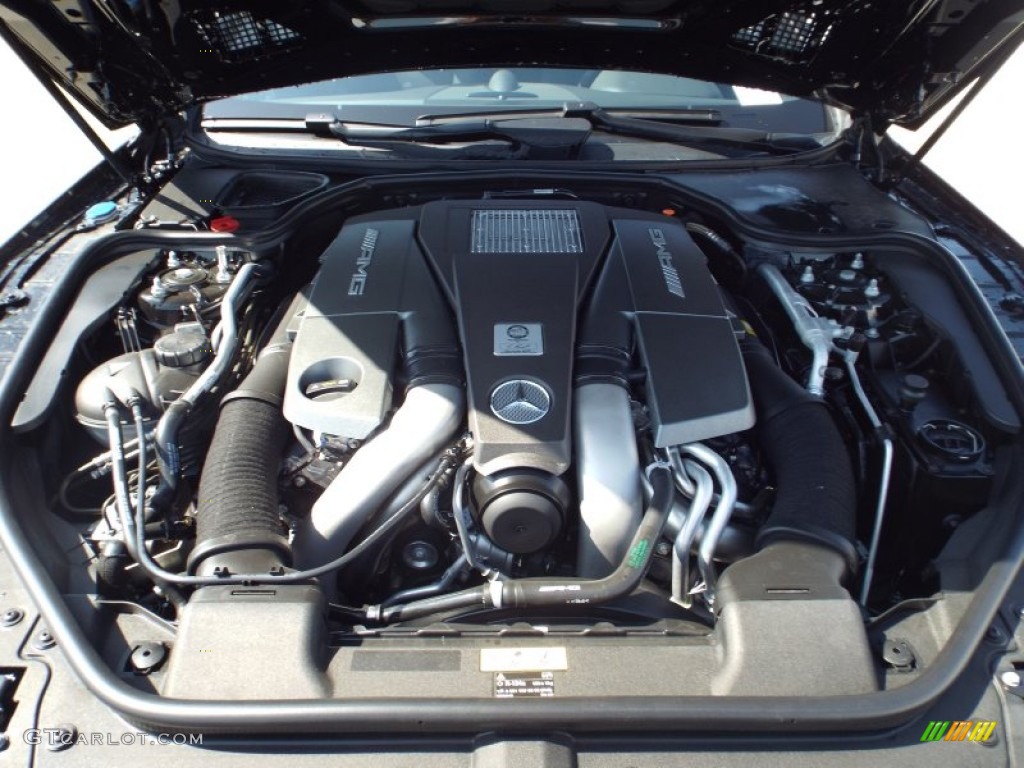 2014 Mercedes-Benz SL 63 AMG Roadster 5.5 AMG Liter biturbo DOHC 32-Valve VVT V8 Engine Photo #85935102