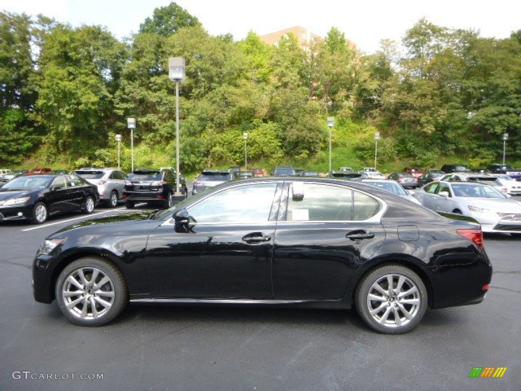 Obsidian Black 2013 Lexus GS 350 AWD Exterior Photo #85935147