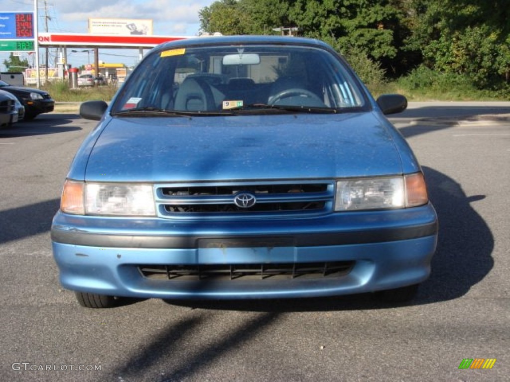 1994 Tercel DX Sedan - Blue Metallic / Gray photo #7