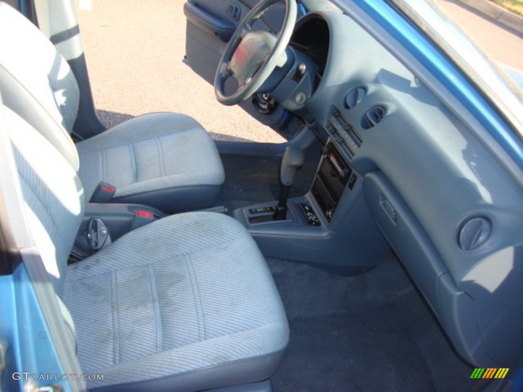 1994 Tercel DX Sedan - Blue Metallic / Gray photo #10