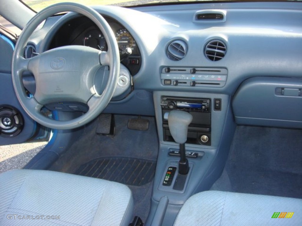 1994 Tercel DX Sedan - Blue Metallic / Gray photo #12