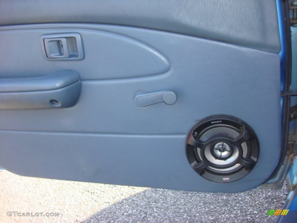 1994 Tercel DX Sedan - Blue Metallic / Gray photo #13