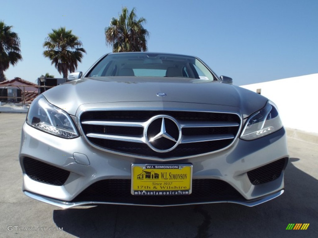 2014 E E250 BlueTEC Sedan - Paladium Silver Metallic / Gray/Dark Gray photo #2