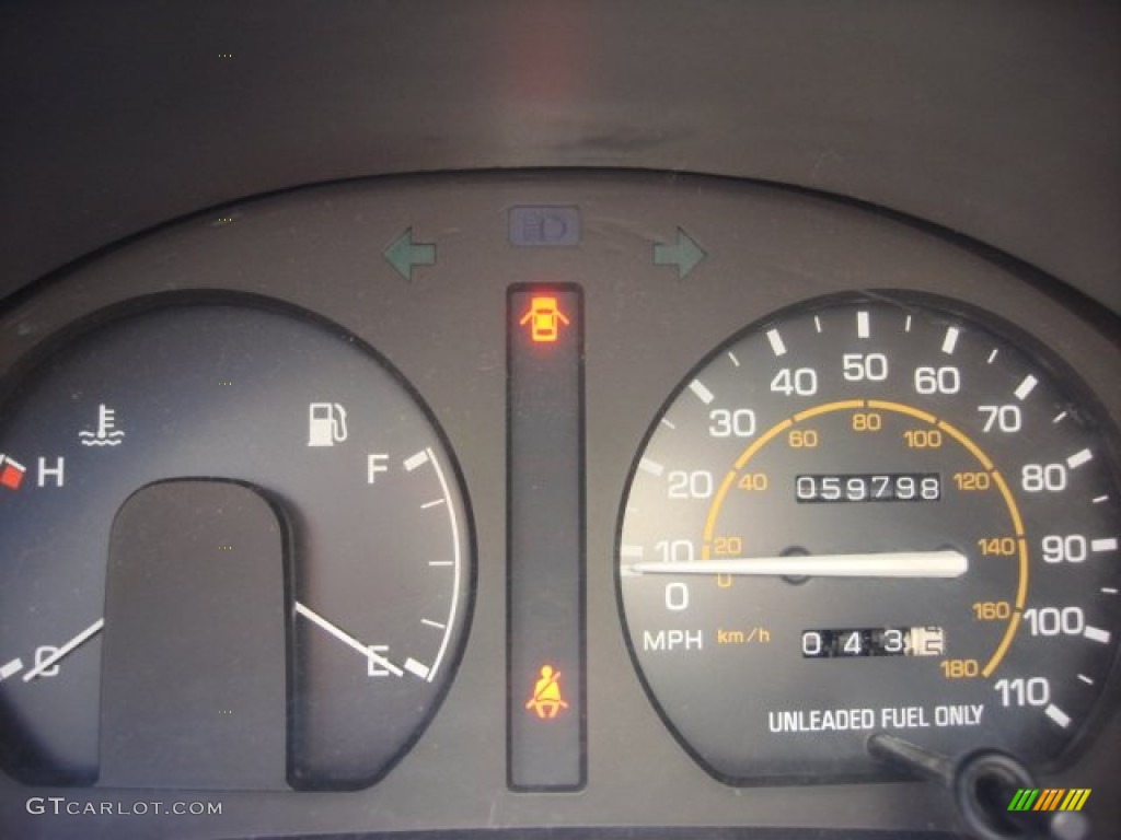 1994 Tercel DX Sedan - Blue Metallic / Gray photo #15