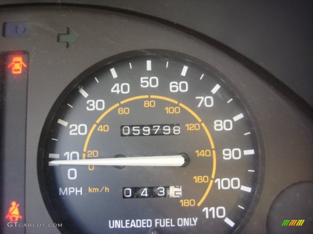 1994 Tercel DX Sedan - Blue Metallic / Gray photo #16