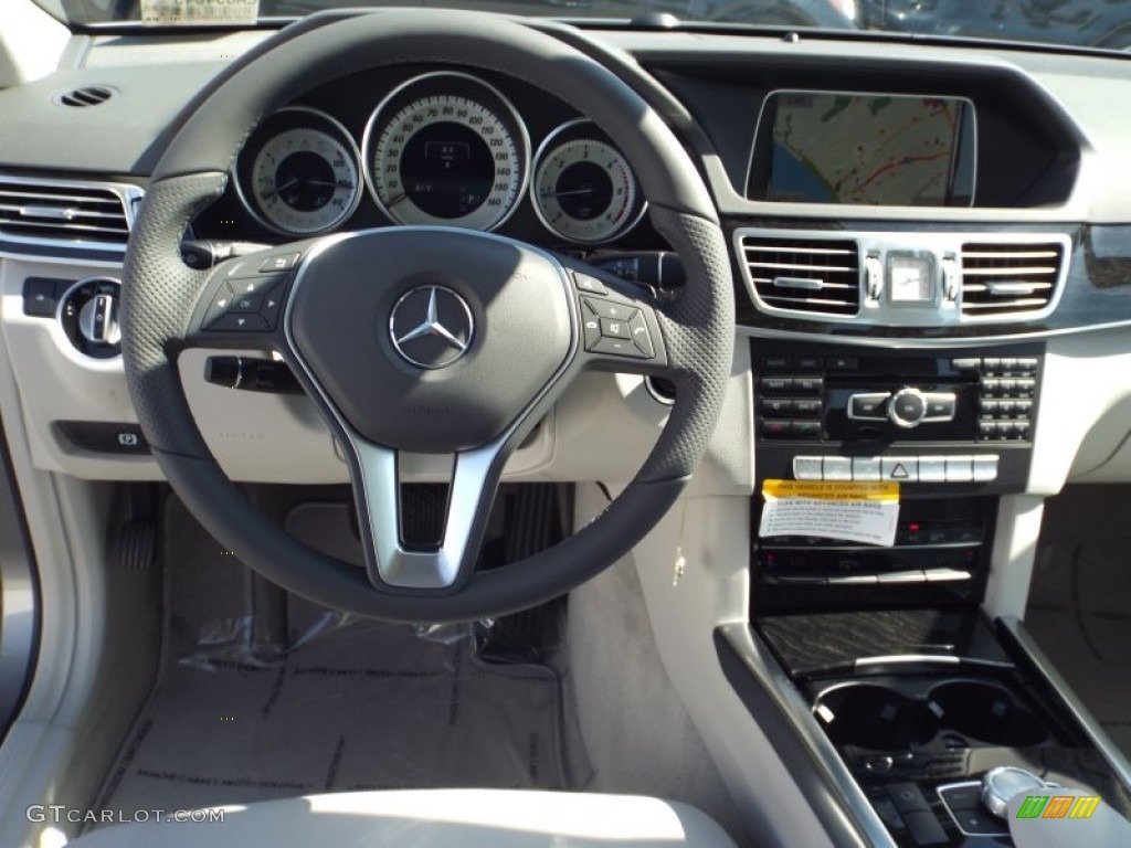 2014 E E250 BlueTEC Sedan - Paladium Silver Metallic / Gray/Dark Gray photo #9