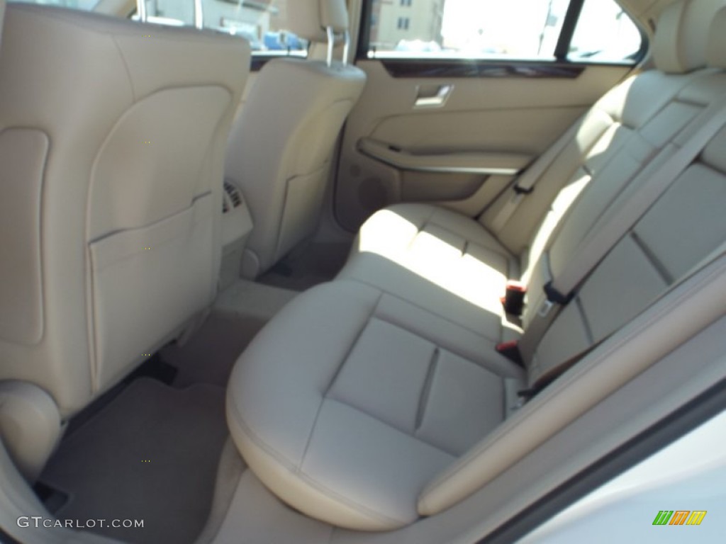 2014 E 350 Sport Sedan - Diamond White Metallic / Silk Beige/Espresso Brown photo #8