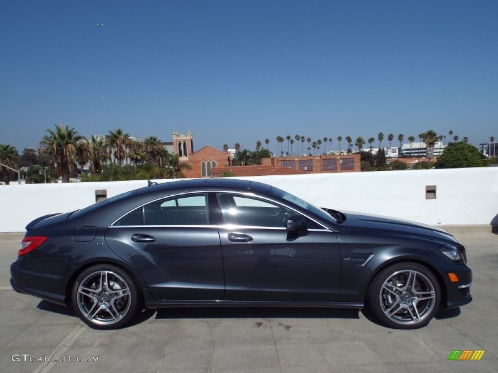 Steel Gray Metallic 2014 Mercedes-Benz CLS 63 AMG Exterior Photo #85937286