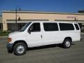Oxford White - E Series Van E350 Super Duty XLT 15 Passenger Photo No. 3