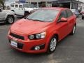 Inferno Orange Metallic - Sonic LT Sedan Photo No. 1