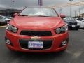 Inferno Orange Metallic - Sonic LT Sedan Photo No. 3