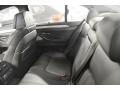 2014 BMW M5 Black Interior Rear Seat Photo
