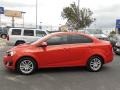 Inferno Orange Metallic - Sonic LT Sedan Photo No. 6