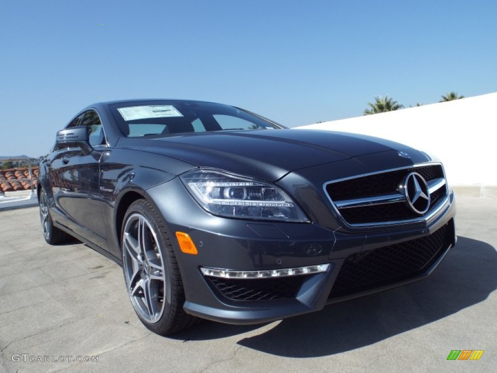 Steel Gray Metallic 2014 Mercedes-Benz CLS 63 AMG Exterior Photo #85937751