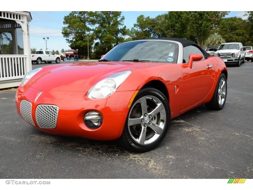 Aggressive Red 2007 Pontiac Solstice Roadster Exterior Photo #85938084