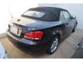 2013 Jet Black BMW 1 Series 128i Convertible  photo #9