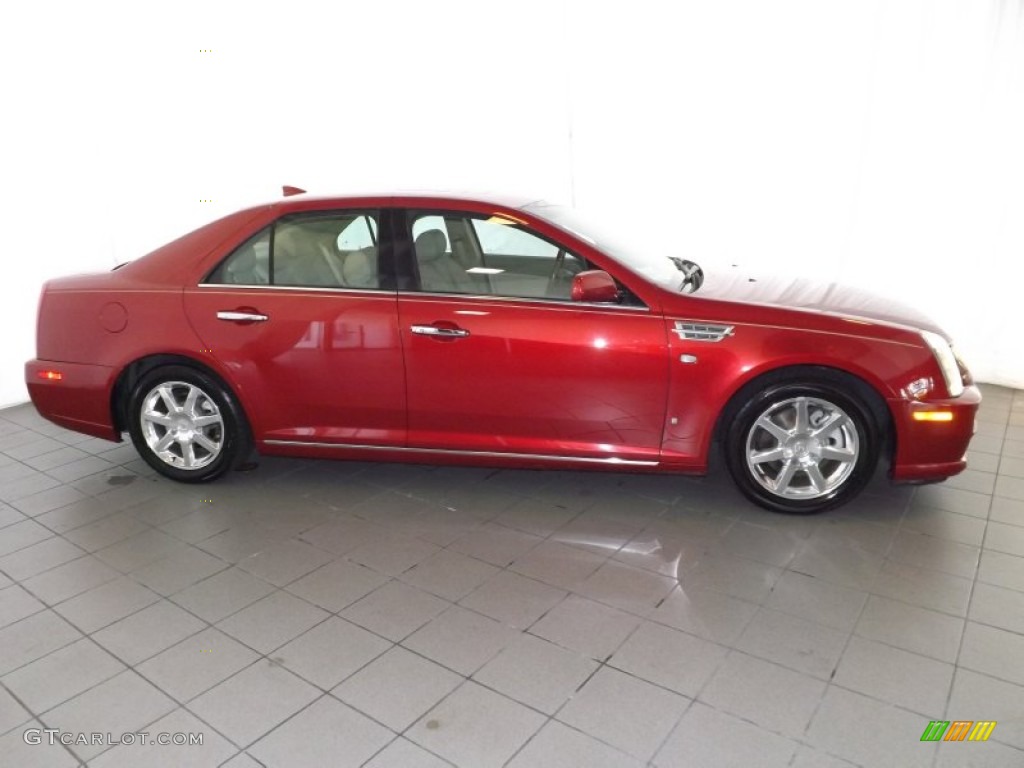 Crystal Red 2009 Cadillac STS V6 Exterior Photo #85938217