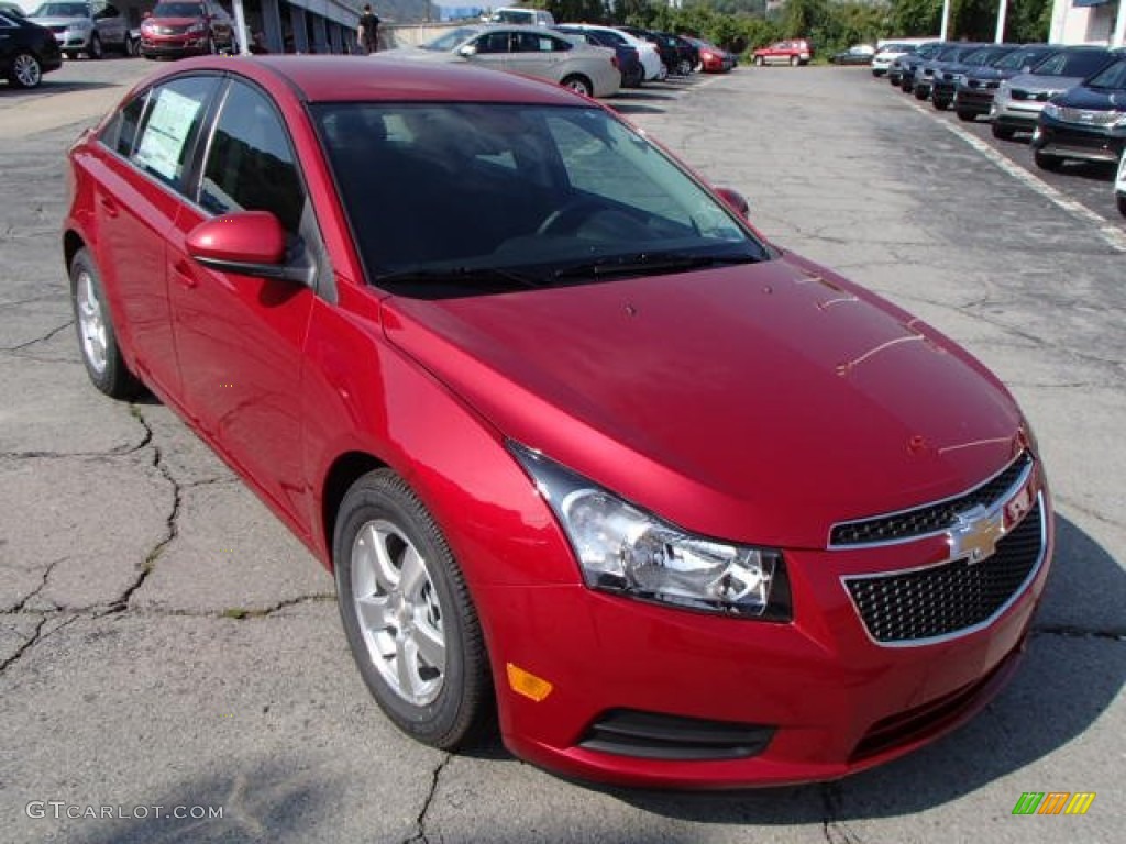 2014 Cruze LT - Crystal Red Tintcoat / Jet Black photo #2